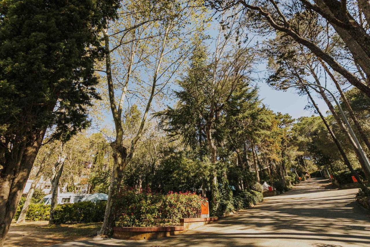 Camping Santa Elena Lloret de Mar Exterior foto