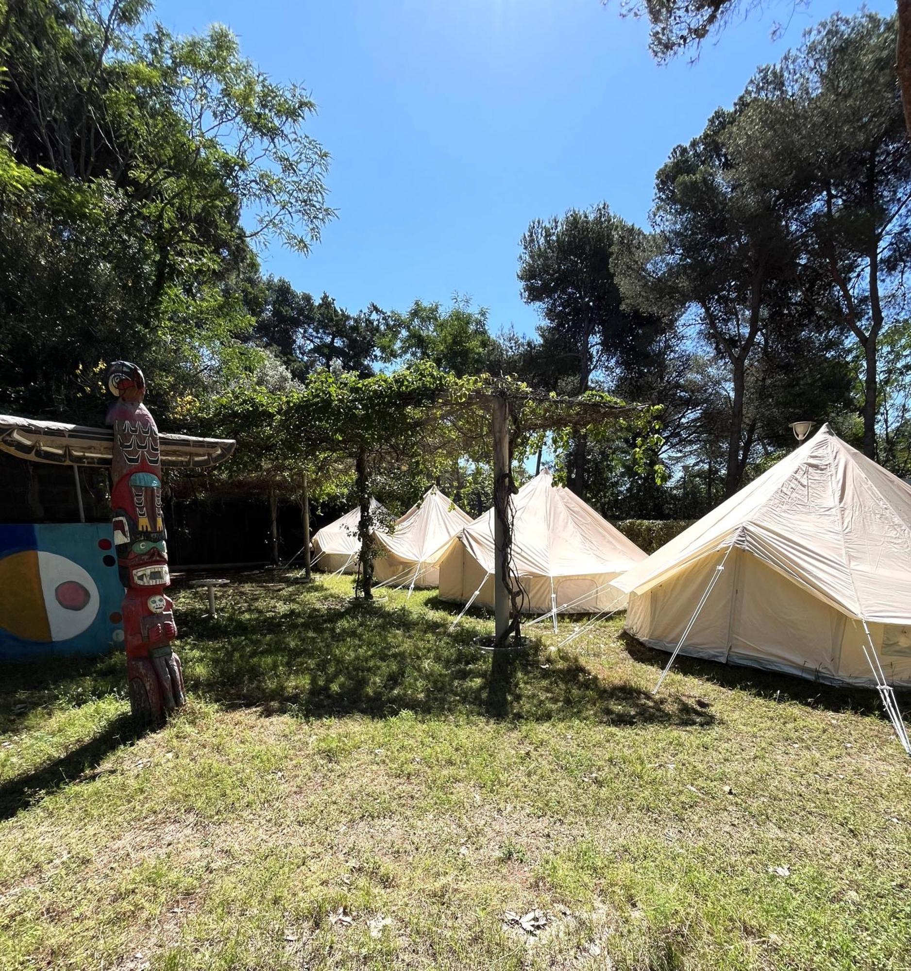 Camping Santa Elena Lloret de Mar Exterior foto