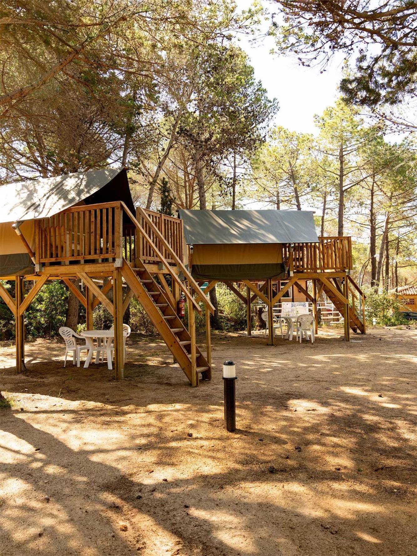 Camping Santa Elena Lloret de Mar Exterior foto